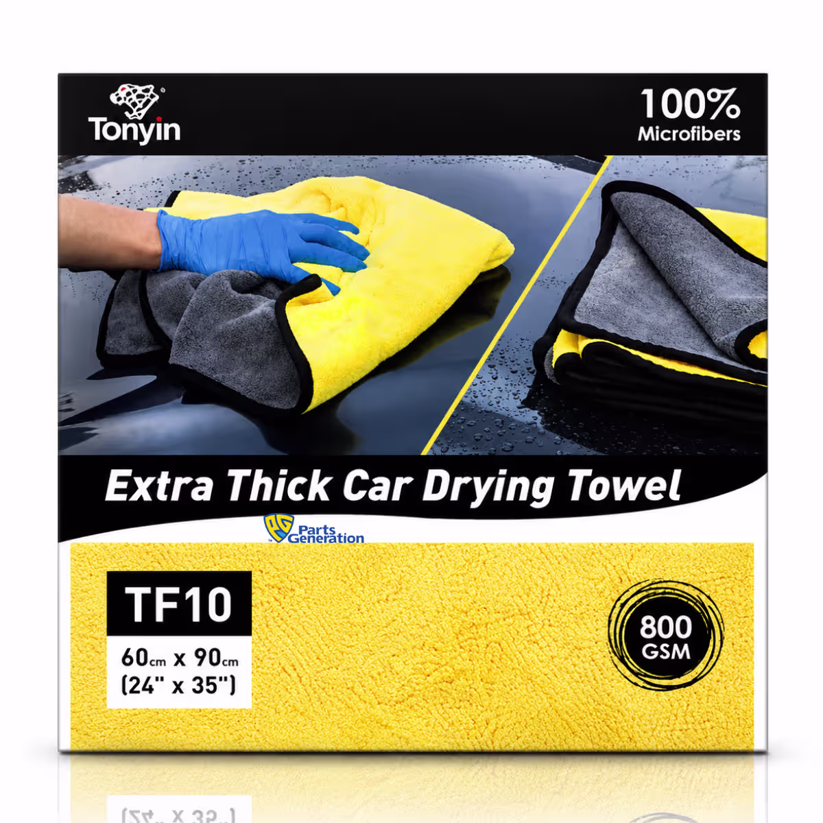 TONYIN TF10 EXTRA THICK CAR DRYING TOWEL (1PC)